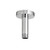 Ceiling Mount Shower Arm and Escutcheon with 1 2 Inch NPT Thread  3  Polished Chrome