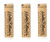 Portland Bee Balm All Natural Handmade Beeswax Based Lip Balm Unscented 3 Tube Pack
