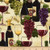 Timeless Treasures Wine Bottles   Grapes Yard Sand