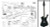 Plan of Ibanez Iceman Electric Guitar   Full Scale Print