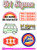 Sigma Sigma Sigma   Sticker Sheet   Retro Theme