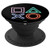 Playstation Neon Icons PopSockets Grip and Stand for Phones and Tablets