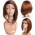 HAIR WAY Straight Short Bob Lace Front Wig L Part Synthetic Fiber Wig Black Roots For Women Heat Resistant Fiber Hair Wig for Daily Wear  1B 30 HAIR WAY Straight Short Bob Lace Front Wig L Part Synthetic Fiber Wig Black Roots For Women Heat Resistant Fiber Hair Wig for Daily Wear  1B 30