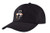 ZLYC Embroidered Cotton Baseball Cap Adjustable Strapback Hat  Flamingo Black