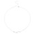 Tgirls Fahion Ocean Wave Pendant Chain Necklace Geometric Necklaces Jewelry for Women and Girls  Silver