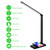 LED Desk Lamp with Wireless ChargerEye Caring Table LampsStepless Dimmable Office Lamp with USB Charging PortTouch Memory Timer Function25 Brightness LightingFoldable LampHimigo