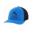 HOOEY Golf Mosaic Blue Black Flexfit Hat  L XL