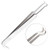 Acne Blemish Blackhead Comedone Stainless Steel Blemish Extractor Tool for Remove Blackhead Acne Whitehead Pimple Bend Curved Tweezer