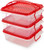Codil Storage Container Set, Assorted, 19 x 16 x 16.6 cm
