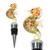 Glass Seahorse Wine Bottle Stopper  PrestigeArt    Decorative Colorful Unique Eye Catching Glass Wine Stoppers  Seahorse Gift Wine Accessories Gift for Host Hostess   Wine Corker Sealer