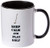 3dRose Keep Calm and Play Golf sports theme Mug 11 oz Black