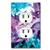 WIRESTER Duplex Outlet Cover Wall Plate Switch Plate   Purple Mixed Oil Paint