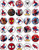 30 x Edible Cupcake Toppers   Spiderman Themed Collection of Edible Cake Decorations
