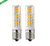 New e17 bulb, Dimmable E17 LED (88SMD) 6W, 120v 60W Equivalent, Microwave Appliance Compatible Bulb (Pack of 2) (Warm White, 6W-E17)