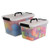 Obston 12 Quart 6 Quart Plastic Latching Box With Handles Clear Storage Bins with Lid