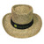John Deere Brand Gambler Black Straw Hat