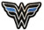 Wonder Woman Thin Blue Line Morale Patch Police Law Enforcement