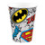 amscan Justice League Design Disposable Paper Cups 9 oz  8 pcs