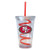 NFL San Francisco 49ers Tumbler with Swirl Straw 16 ounce