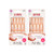 KISS Salon Acrylic Natural Strong Enough Long Length Nails  2 PACK