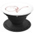 Letter V Golden Rose Initial V On White Background PopSockets Grip and Stand for Phones and Tablets