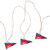 MLB St Louis Cardinals LED Pennant Party Lights