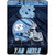 UNC Tar Heels  Overtime  Oversized Micro Raschel Throw Blanket 60  x 80