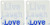 3dRose Live Laugh Love Blue Butterflies  Inspirational Words   Key Chains 225 x 45 inches set of 2  kc 37960 1