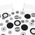 Big Dot of Happiness Silver Tassel Worth The Hassle - 2019 Graduation Party Giant Circle Confetti - Graduation Party Decorations - Large Confetti 27 Count