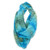 Laurel Burch Artistic Infinity Scarf Collection  All Over Geo Turquoise