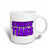 3dRose Students Tears Purple Ceramic Mug 11 oz