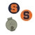 Team Effort Syracuse Orangemen Hat Clip   2 Ball Markers