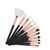 Makeup Brush Set tools Powder Blush Contour Bronzer Foundation blending