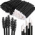 200 Disposable Mascara Wand Spoolies and Lip Brushes Lipstick Lipgloss Applicator for Eyebrow Eyelash Extension Makeup Kits