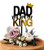 Happy Father s Day Cake Topper Cake topper Acrylic Mirror Cake topper Decorative Party Cake Decoration for Father s Day king