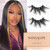 Mink Eyelashes 25mm Mink Lashes Dramatic Long 3D Mink Lashes 25mm Handmade Fluffy Wispies Eye Lashes Full Strip Crossed False Eyelashes from Wennalife Wenna