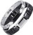 Smarter LifeStyle Elegant Couples His and Hers Distance Bracelets Surgical Grade Steel  Matching Set His   Hers