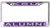WinCraft Kansas State University Alumni Premium License Plate Frame Metal with Inlaid Acrylic 2 Mount Holes
