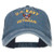 e4Hatscom US Navy Veteran Military Embroidered Washed Cap   Navy OSFM