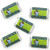 Boy Puppy Dog - Mini Candy Bar Wrapper Stickers - Baby Shower or Birthday Party Small Favors - 40 Count