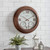 FirsTime   Co Copper Wilmington Outdoor Clock American Crafted Copper 24 x 325 x 24