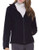 Women s Full Zip Polar Sport Fall Winter Spring Fleece Jacket Black L