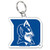 WinCraft Duke University Blue Devils Premium Acrylic Key Ring D Logo with Blue Devil