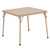 Flash Furniture Kids Tan Folding Table