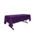 LA Linen Polyester Poplin Rectangular Tablecloth 60 x 108 Purple