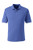 Lands  End Mens Short Sleeve Solid Active Polo Shirt True Blue Regular Small