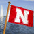 College Flags   Banners Co Nebraska Huskers Boat and Nautical Flag