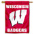 College Flags   Banners Co UW Badgers Banner House Flag