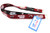 Pro Specialties Group NBA Miami Heat Two Tone Lanyard with Detachable Key Ring and Breakaway Safety Closure