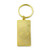 Engraved Square   Compass Masonic Key Chain    Gold  2   Tall